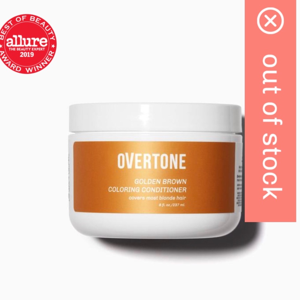 OVERTONE - golden brown color conditioner